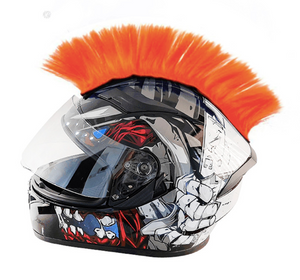 Hairy Helmet Mohawks